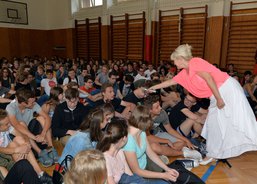 Interaktivní program v tělocvičně