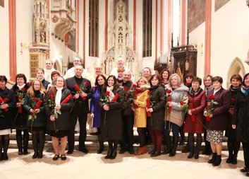 Ocenění charitních pracovníků ke třicátému výročí svatořečení sv. Anežky České 