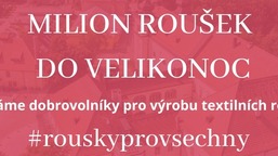 Milion roušek do Velikonoc