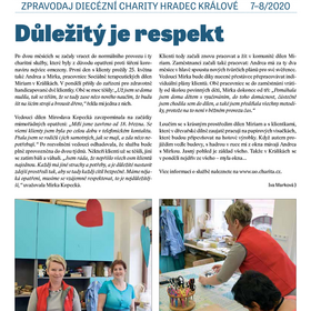 Charitní listy léto 2020