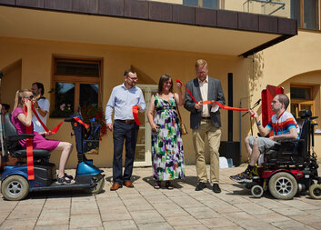 V Domově sv. Josefa zbourali bariéry mezi světem zdravých a hendikepovaných
