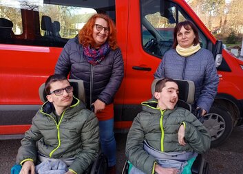 Plošinka už slouží handicapovaným a seniorům v Domě sv. Josefa v Chotovicích