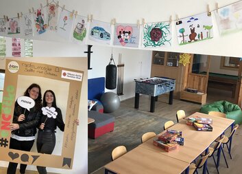 Nové vybavení do klubovny eNCéčka pro děti a mládež