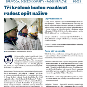 Charitní listy 1/2023