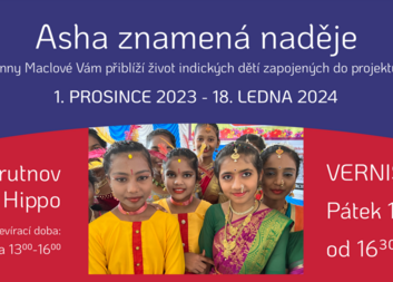 Výstava fotografií o naději pro indické děti v Trutnově