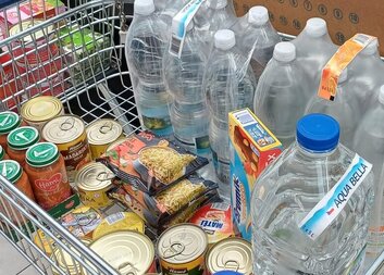 Materiální sbírky na povodně v našich regionech