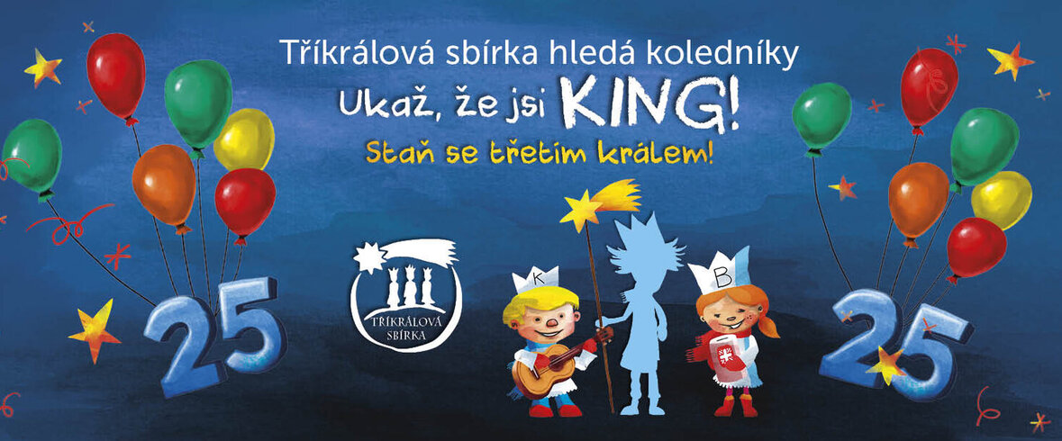 Tříkrálová sbírka 2025 - hledáme koledníky