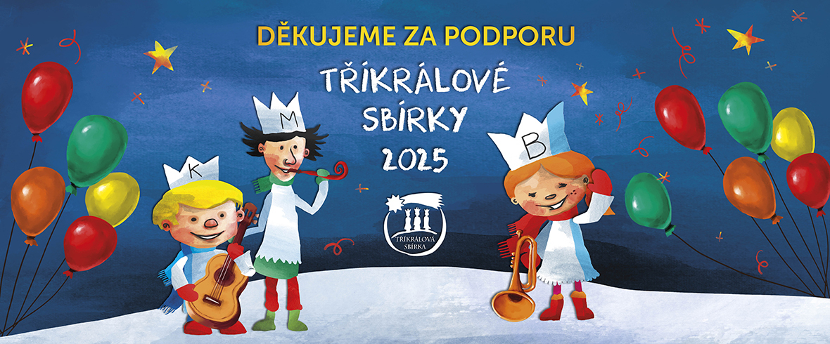 Děkujeme za podporu Tříkrálové sbírky!