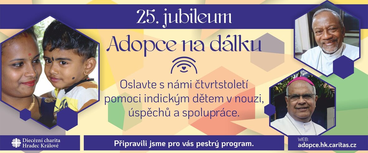 Oslavte s námi čtvrtstoletí pomoci indickým dětem v nouzi!